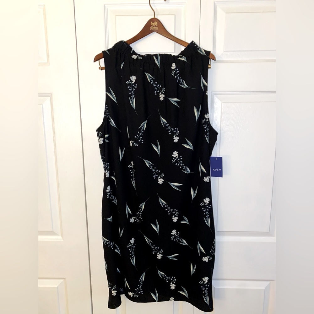 Apt 9 Flower Patterned Midi Dress - image 1